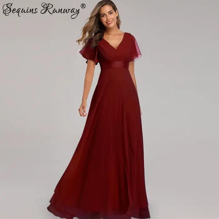 Sexy rose en mousseline de soie tulle Maxi robe d'été femmes décontracté vintage longue demoiselle d