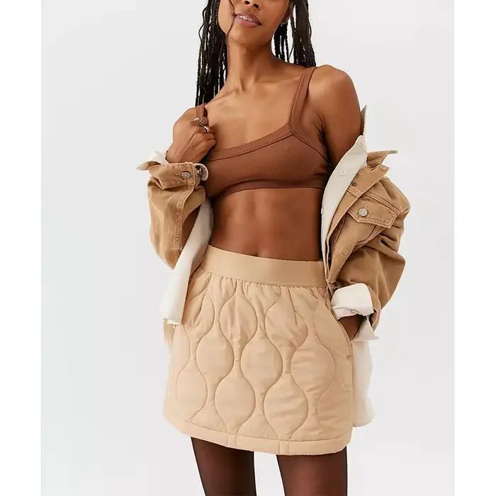 Haut tubulaire en coton tricoté pour femmes, extensible, côtelé, sans manches, Streetwear, Slim, bla