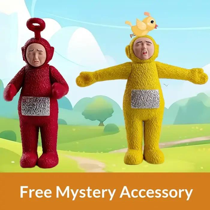 Figurine de collection en vinyle Teletubby parodiant un Minion, jouet de dérision, crossover Titanic