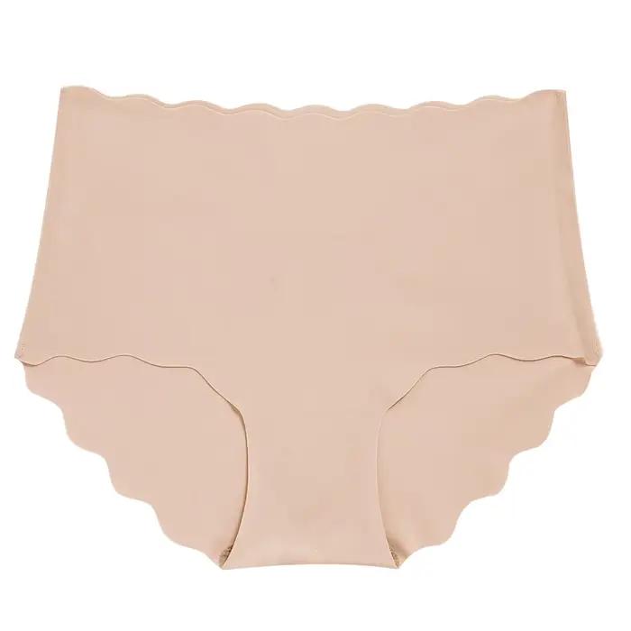 SAMSONOV-Culotte taille haute sans couture pour femme, sous-vêtement féminin, slip élastique, linger