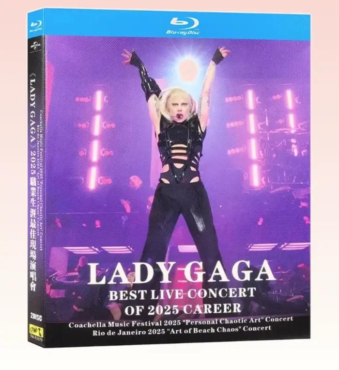 LADY GAGA MEILLEUR CONCERT EN DIRECT DE 2025 2-Disc Blu-ray