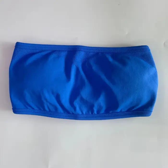 Pericic – soutien-gorge de sport Bandeau à bretelles, dos nu, débardeur de Yoga pour femmes, sans co