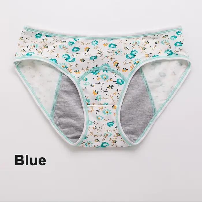 Culottes menstruelles, sous-vêtements physiologiques anti-fuites pour filles, sous-vêtements menstru