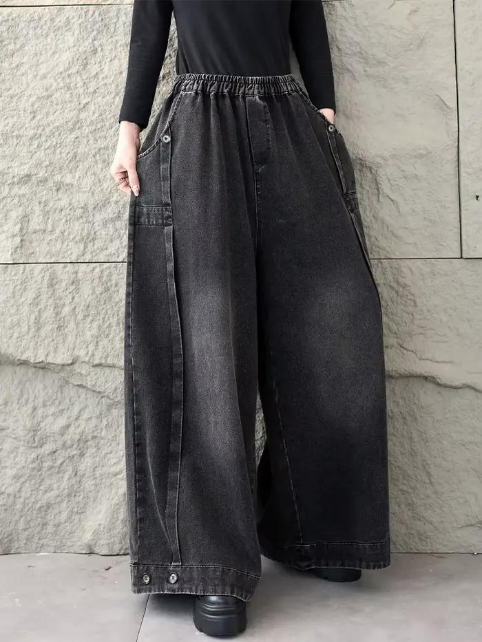 Amax LuluE 2026 printemps mode classique Denim pantalon dames Vintage solide jean décontracté femmes