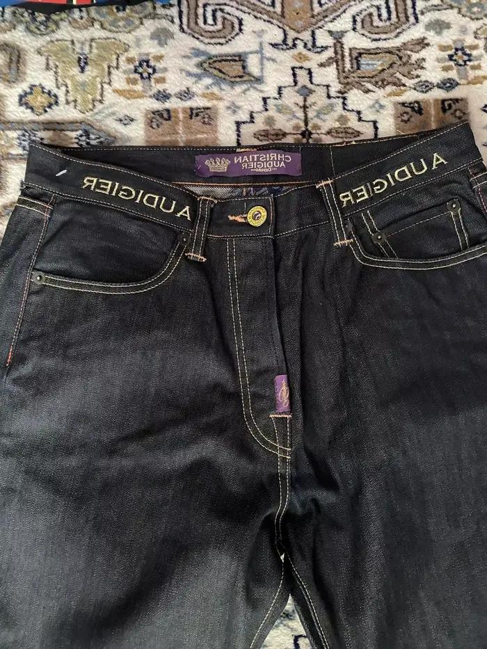 Vêtements pour femmes Harajuku Y2k années 2000, jeans vintage Statue de la Liberté, jeans décontract
