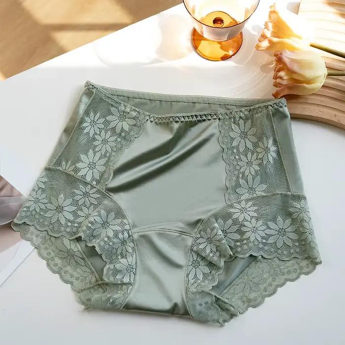 Ropa intérieur para mujeres taille haute sexy culotte taille serrage fesses levage dentelle haute qu