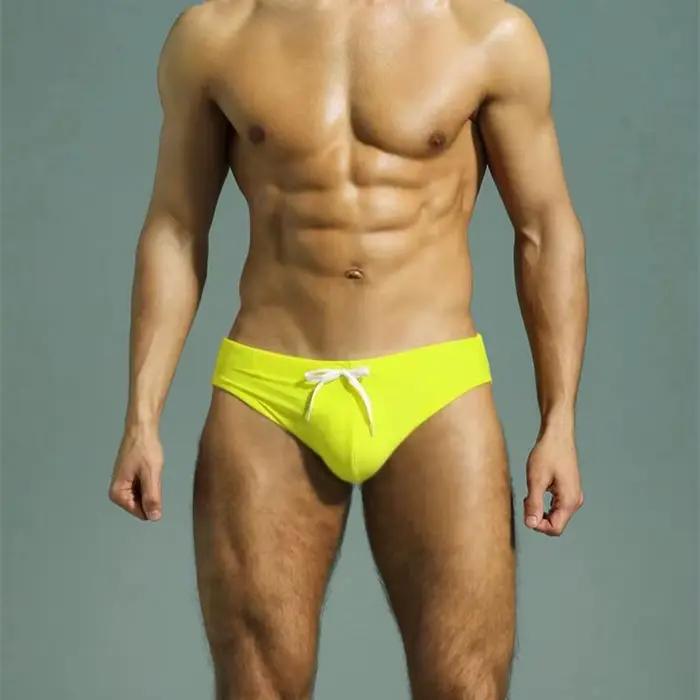 Sexy maillot de bain bikini hommes slip de bain homme maillot de bain maillot de bain Sunga plage su