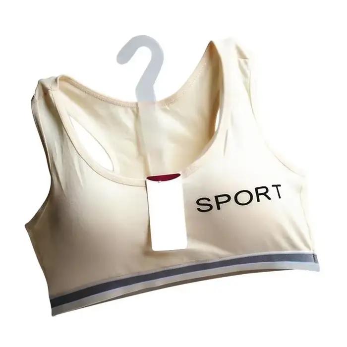 Soutien-gorge de sport pour adolescentes, confortable, sans couture, rembourré, pour filles et femme