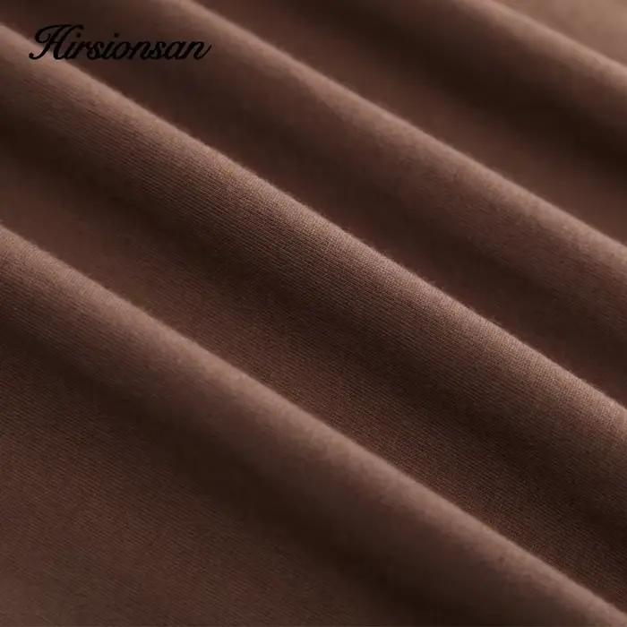Hirsionsan – t-shirt en coton imprimé pour femme, haut Chic, ample, décontracté, esthétique, surdime