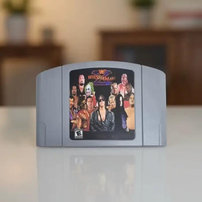 Cassette de jeu N64, version américaine, WrestleMania X, WCW Saturday Night, World Tour, cassette de jeu anglaise 64 bits, cadeaux jouets