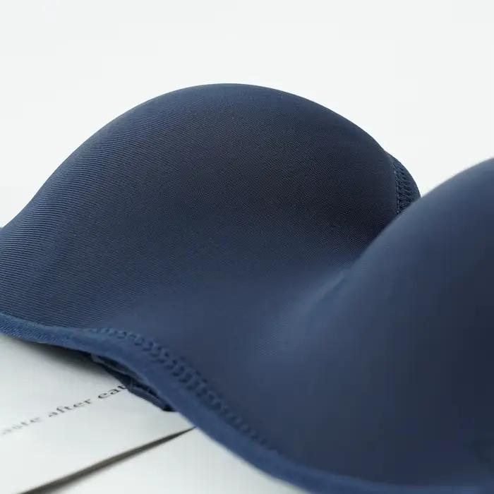 Soutien-gorge sans bretelles amovible, sans armatures, sexy, antidérapant, confortable, ajusté, sans couture, invisible