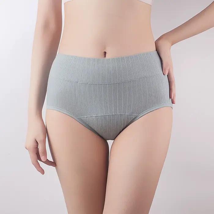 Dámské menstruační kalhotky s vysokým pasem