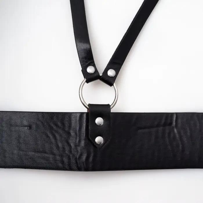 Punk Taille Harnais Corset en cuir SFP pour femme, ceinture réglable, accessoires vestisens, environnement, mode, punk