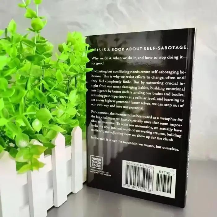 Nouveauté 2025 : La Montagne Est Vous : Transformer la self-sabotage en maîtrise de soi – Livres en anglais – Cadeaux d'anniversaire