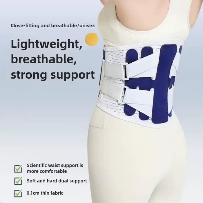 Ceinture de soutien pour le dos, pour soulager les douleurs dans le bas du dos, réglable, pour hommes et femmes, soutien lombaire, sciatique, scoliose, hernie discale