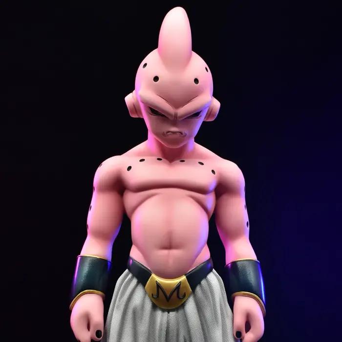 Figurine Dragon Ball Z en PVC 21cm, Majin Buu, Statue de Collection, Modèle, Jouets, Cadeaux