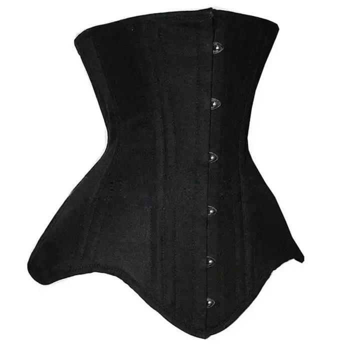 Corset amincissant pour femme à longue taille, style sablier, sexy, gothique, sous-poitrine, pour le modelage de la taille