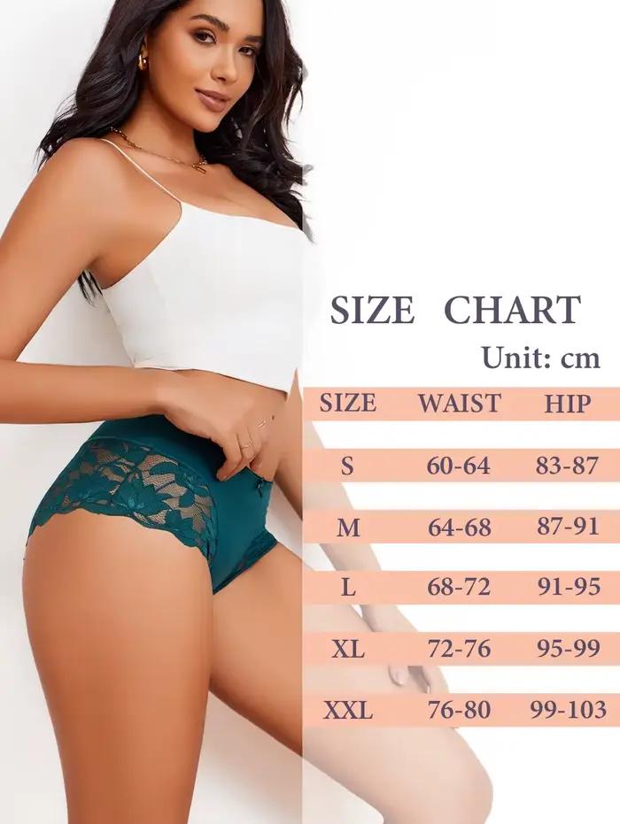 S-XXL femmes dentelle culottes Patchwork sous-vêtements sans couture Sexy luxe évider solide slips filles taille moyenne respirant Lingerie