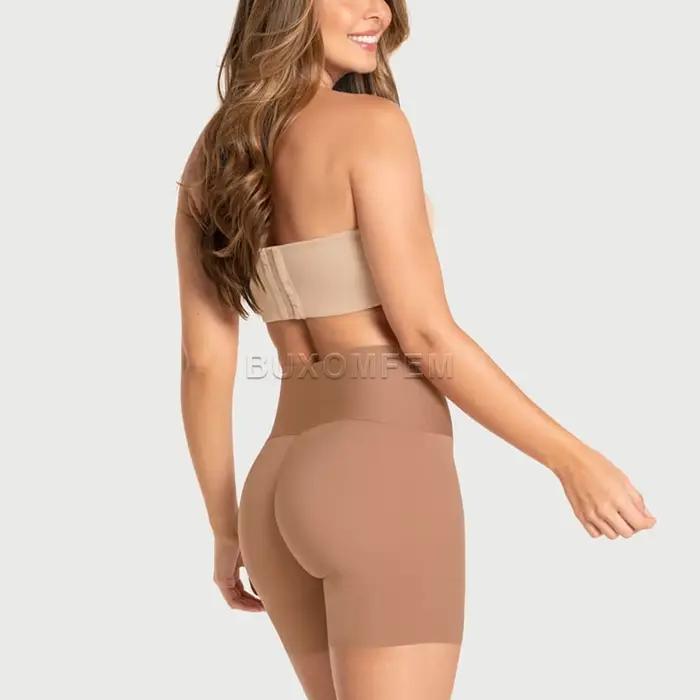 Short de mise en forme abdominale taille haute, culotte compressée moyenne sans couture pour femmes, sous-vêtements invisibles Push Up Slim Fit