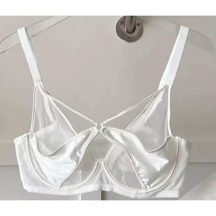 Soutien-gorge minimisateur ultra-fin en maille Pure Passion pour poitrine généreuse effet amincissant doux et confortable push-up ajustable pour femmes occasions spéciales