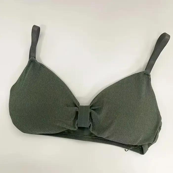 Pohodlná bavlněná vyztužená braletka pro ženy