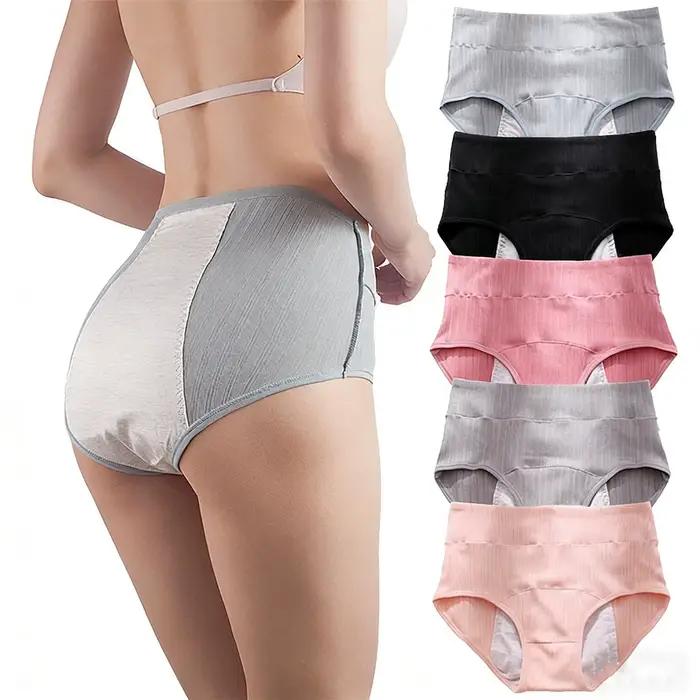 Dámské menstruační kalhotky s vysokým pasem