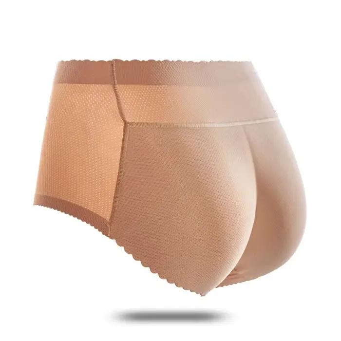 ​ ​ Culotte rembourrée push-up pour femmes, vêtement modelant avec fausses fesses, coussinets de hanches, slip et Lingerie invisibles pour contrôle du ventre ​ ​