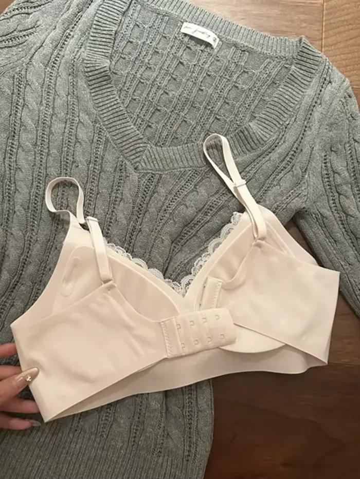 BANERDANNI Soutien-gorge sans couture de style japonais |   Lingerie légère d'été à petit buste, bretelles réglables sans fil |   Concevoir la préférée du Royaume-Uni