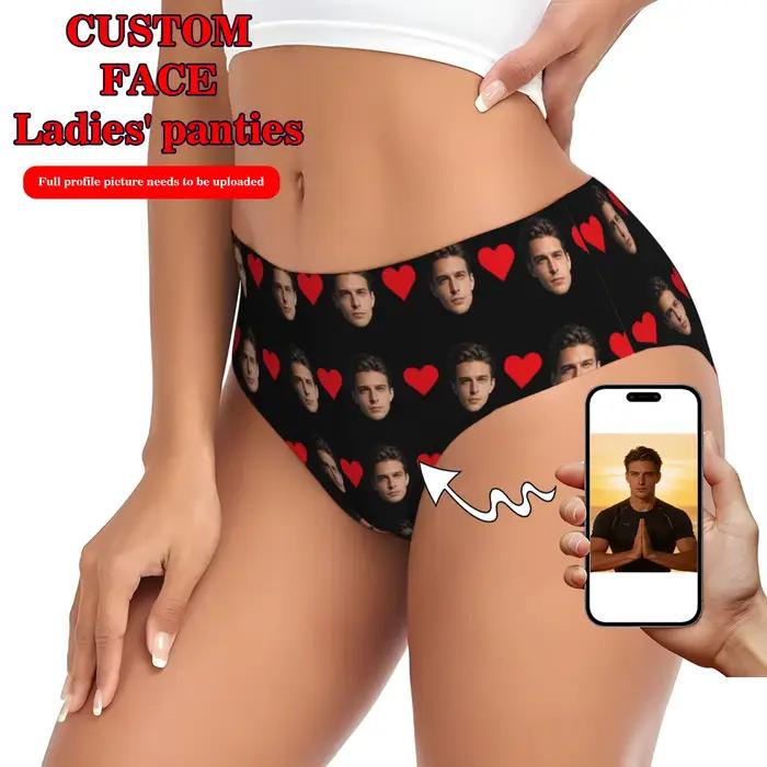 Personalizované prádlo s fotografií obličeje pro ženy
