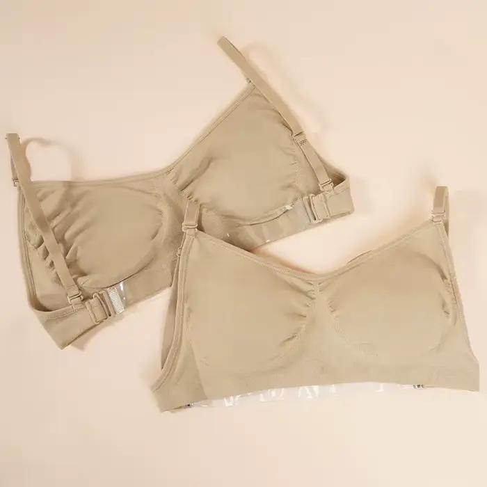 Soutien-gorge de danse nu pour femmes, sans couture, Invisible, dos transparent, sangle transparente, avec bretelles réglables, sous-vêtements de Sport