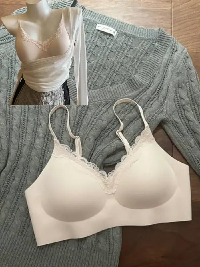 BANERDANNI Soutien-gorge sans couture de style japonais |   Lingerie légère d'été à petit buste, bretelles réglables sans fil |   Concevoir la préférée du Royaume-Uni