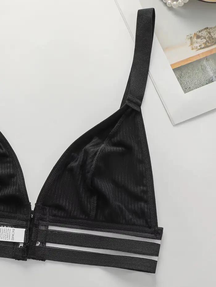 Soutien-gorge de sport pour femmes, avec boucle avant, bretelles à lettres, sans armatures, effet push-up, bretelles réglables, MR3051