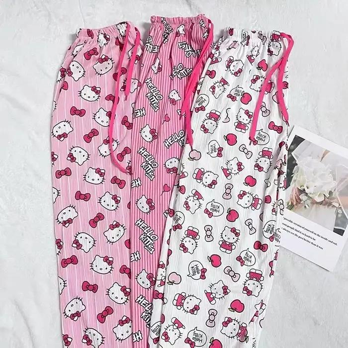 Hello Kitty pyžamové kalhoty