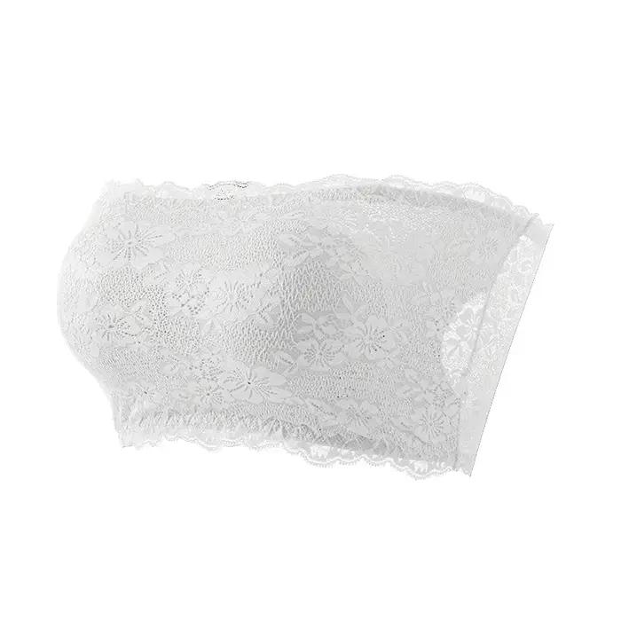 Soutien-gorge en dentelle grande taille pour femme, soutien-gorge sexy sans bretelles, confortable et respirant, soutien-gorge de sport d'été