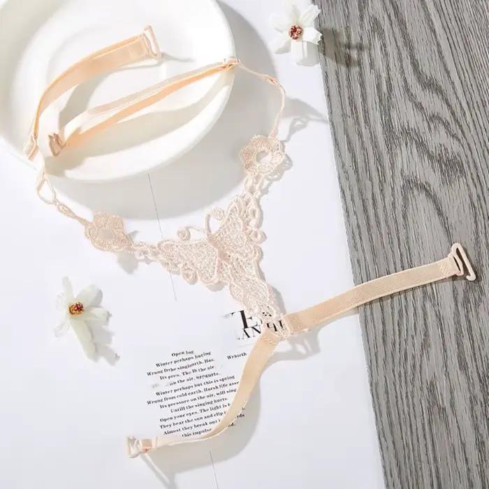 3 pièces croix beauté dos soutien-gorge bretelles papillon anti-dérapant soutien-gorge bretelles fleur soutien-gorge accessoires sous-vêtements bandoulière