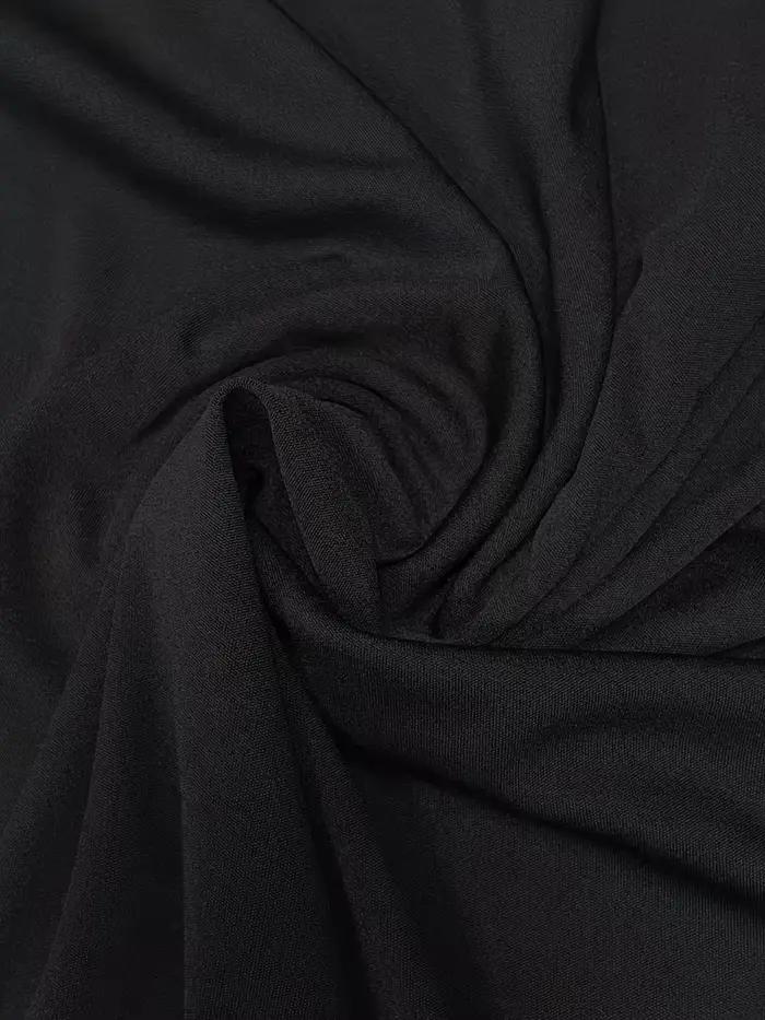 Combinaison moulante noire à manches longues et col carré pour femme, haut basique uni décontracté pour le bureau, idéale pour superposer en automne