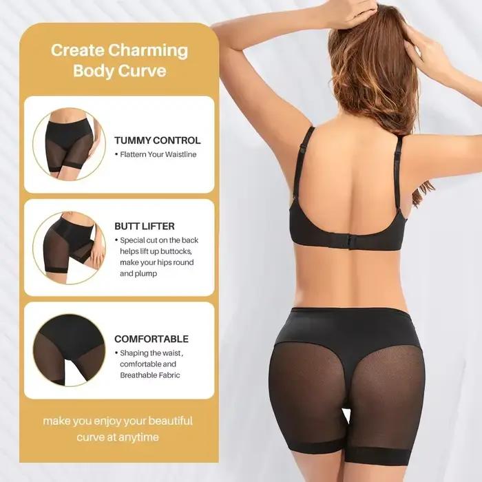 Culotte Slim en Maille pour Femme, Sous-Vêtement Amincissant, Taille Haute, Nouvelle Collection