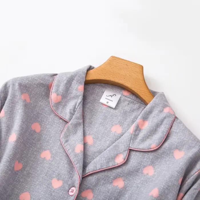 Chemise de nuit boutonnée en coton pour femme, chemise de nuit à manches longues, chemise de nuit en glouton, chemise de nuit d'automne et d'hiver, chemise de nuit, média