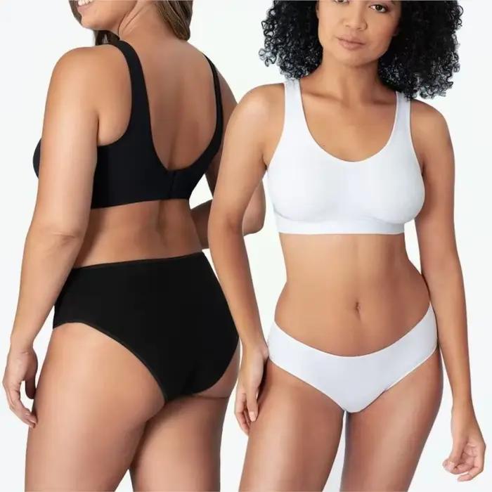 Confort sans fil Shaper soutien-gorge brillant soie décoration amovible Double couche sans couture soutien-gorge corps Shaper Push Up soutiens-gorge S-3XL
