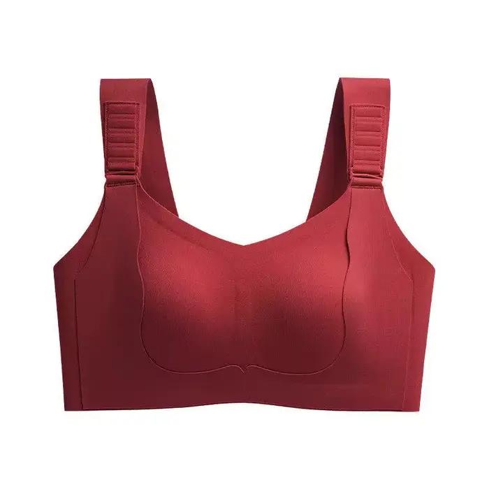 Soutien-gorge sans couture grande taille pour femme, bretelles réglables, anti-affaissement, soutien des aisselles, réduction de la poitrine, usage quotidien, tailles 34-44, NOUVEAU