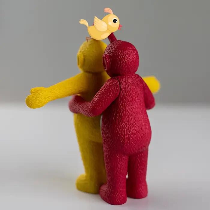 Figurine de collection en vinyle Teletubby parodiant un Minion, jouet de dérision, crossover Titanic, décoration intérieure pour collectionneurs adultes