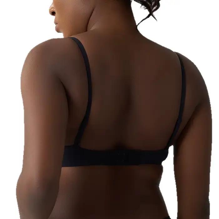 Soutien-gorge filaire sans doublure pour femmes, bordure en dentelle, ultra-fin et respirant, style tous les jours, confort français pour occasions spéciales