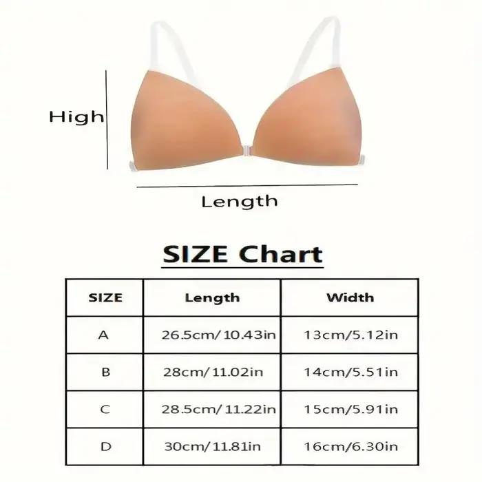 Soutien-gorge collant pour femmes, dos nu, robe de mariée, plongeant en Silicone, col en U profond, soutien-gorge adhésif, rehausseur de seins, sous-vêtements invisibles, couvre-mamelon