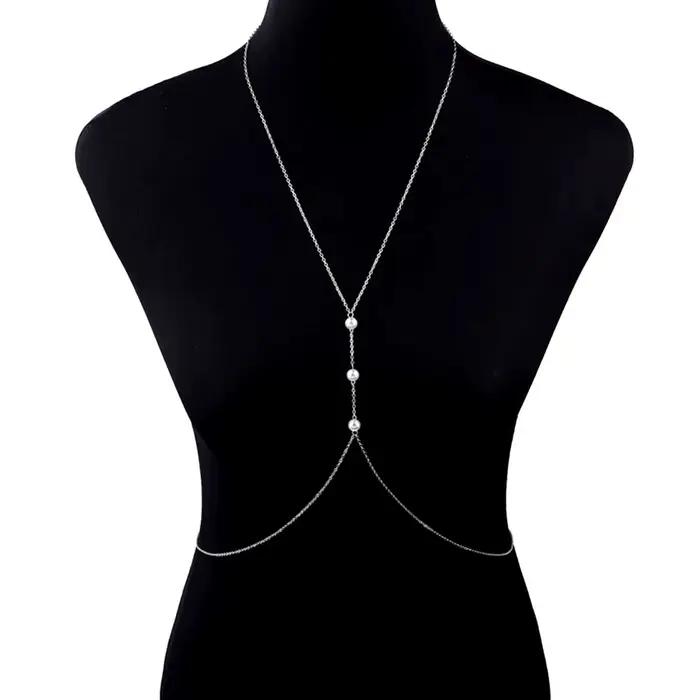 Bijoux de corps sexy pour femmes, chaîne de batterie croisée du ventre, bijoux de corps minces pour filles, bikini de plage, robe d'été, décoration assortie