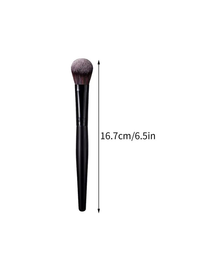 Brosse à Blush crème coudée professionnelle, pour Contour des joues, pointillé, crème liquide, outil de maquillage