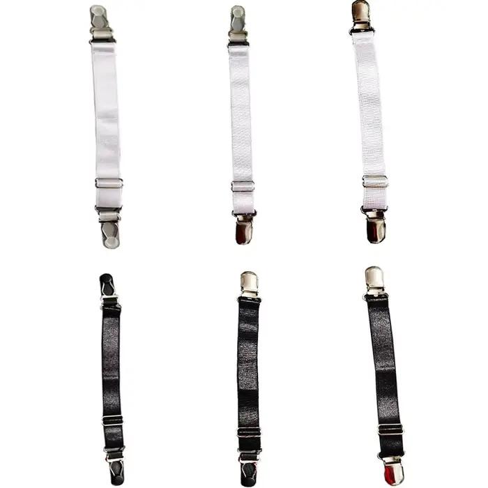Attaches de rechange pour bas, porte-corset, sangles de jarretière élastiques, attaches de chemise, attaches de chaussettes, accessoires