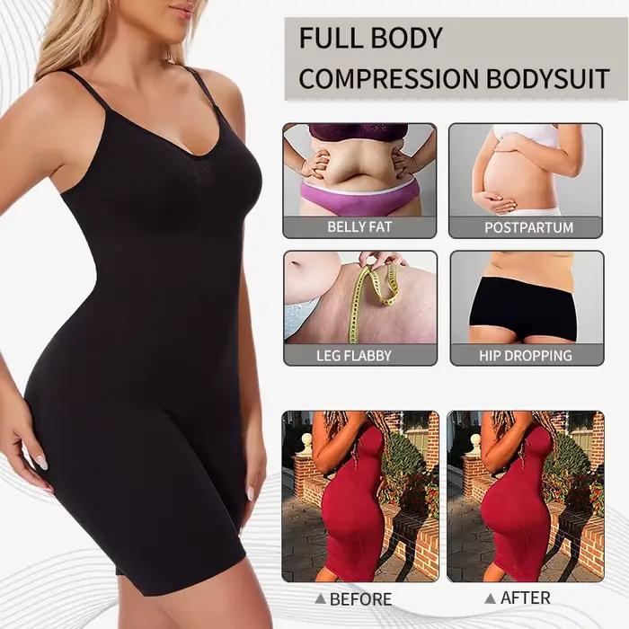 Nouveau Body Shapewear femmes débardeur contrôle du ventre corps complet Shaper Anti frottement Shorts minceur taille formateur bout à bout