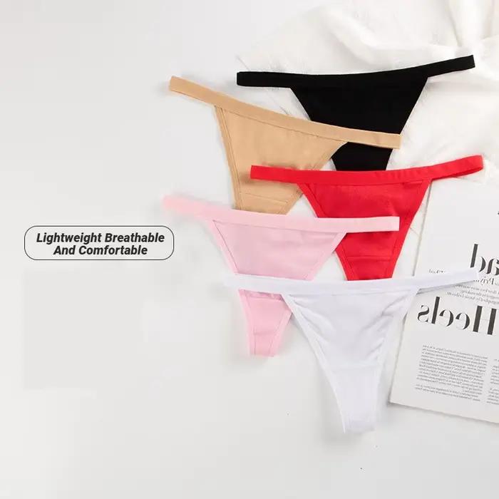 Sous-vêtements sexy pour femmes, 4 pièces, styles européens et américains, culottes taille haute douces, respirantes et confortables