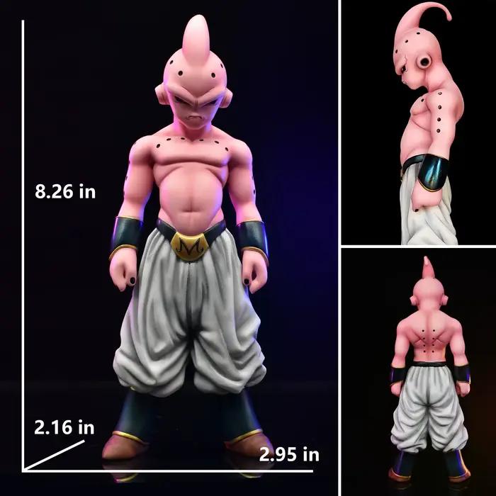 Figurine Dragon Ball Z en PVC 21cm, Majin Buu, Statue de Collection, Modèle, Jouets, Cadeaux