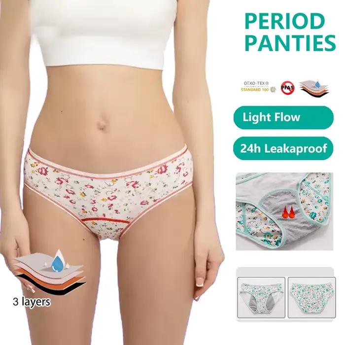 Menstruační kalhotky, fyziologické spodní prádlo proti protečení pro dívky